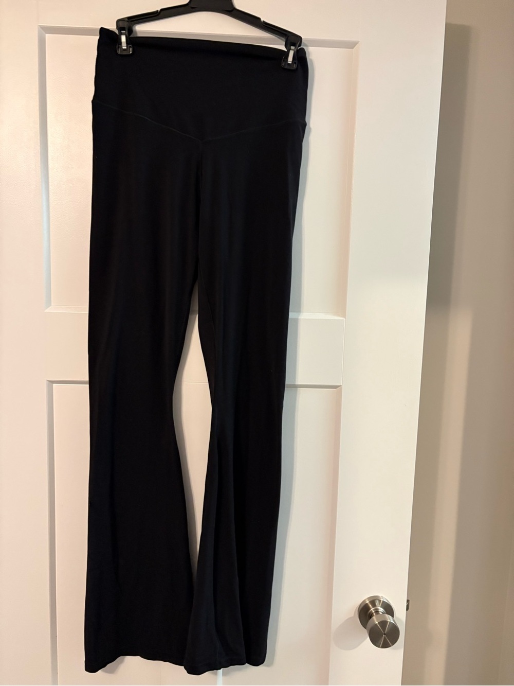 aerie Black Flared Yoga Pants